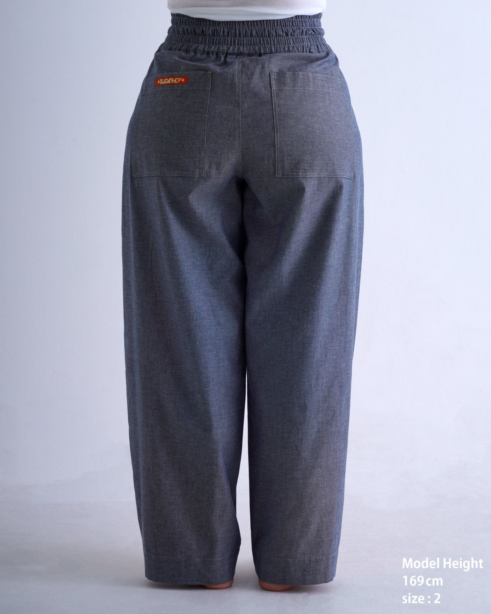CHECK - OUT PANTS / yellow & red check - TUCKSHOP