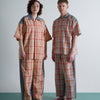 CHECK - OUT PANTS / yellow & red check - TUCKSHOP