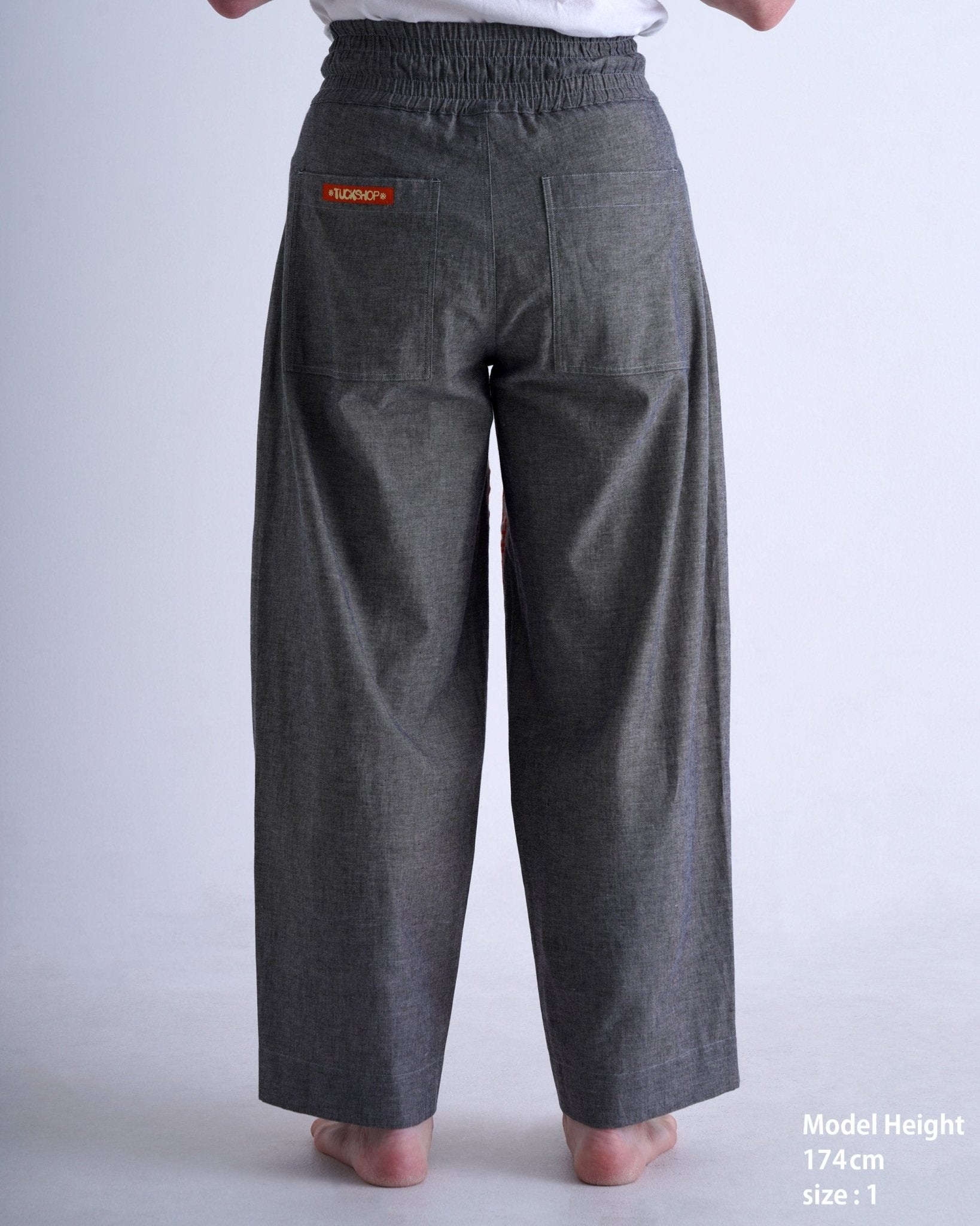 CHECK - OUT PANTS / yellow & red check - TUCKSHOP