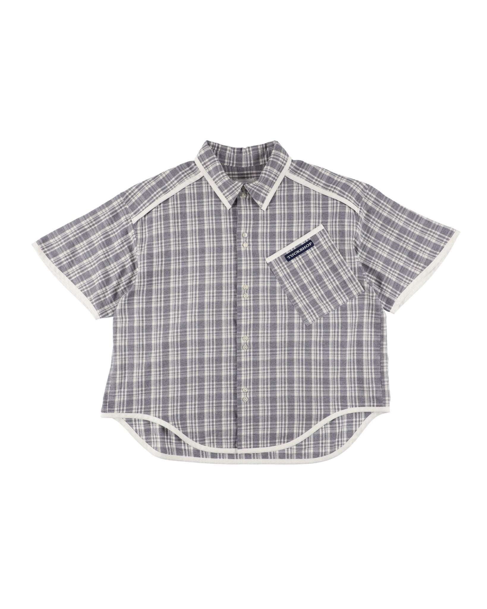 CHECK PIPING SHIRT - TUCKSHOP