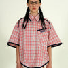CHECK PIPING SHIRT - TUCKSHOP