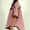 CHECK PIPING SHIRT - TUCKSHOP