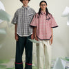 CHECK PIPING SHIRT - TUCKSHOP