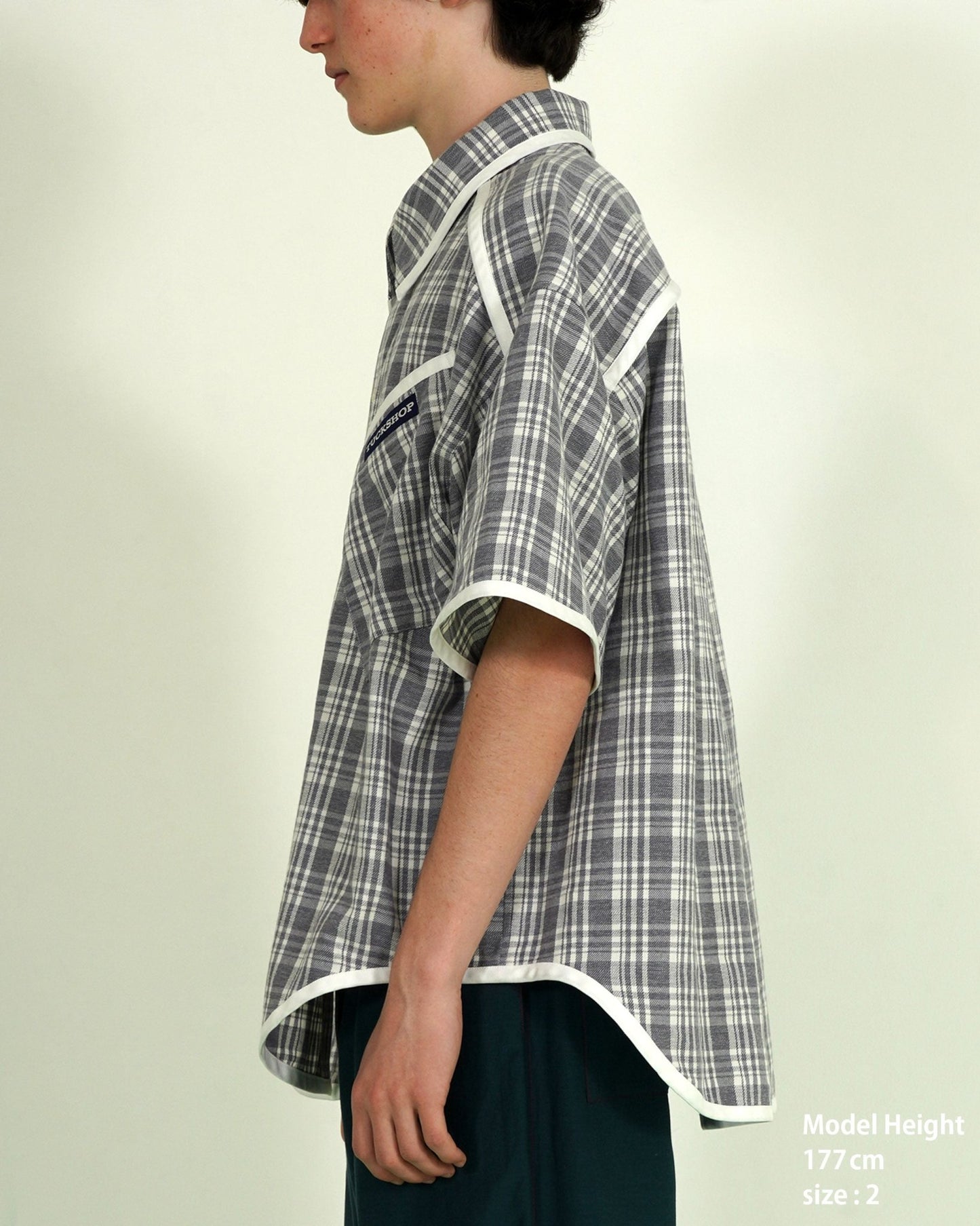 CHECK PIPING SHIRT - TUCKSHOP