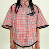 CHECK PIPING SHIRT - TUCKSHOP