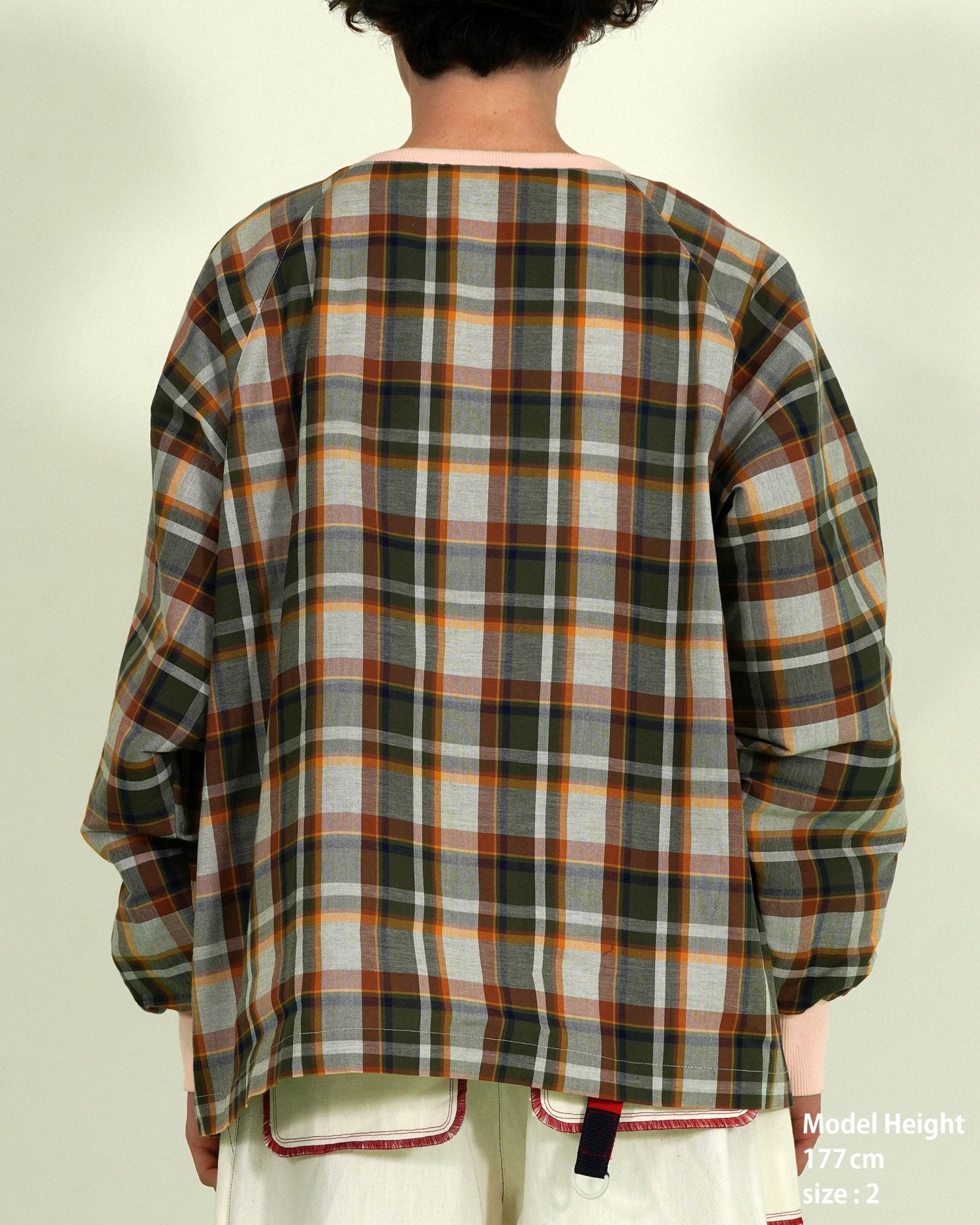 CHECK PULLOVER - TUCKSHOP