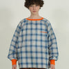 CHECK PULLOVER - TUCKSHOP