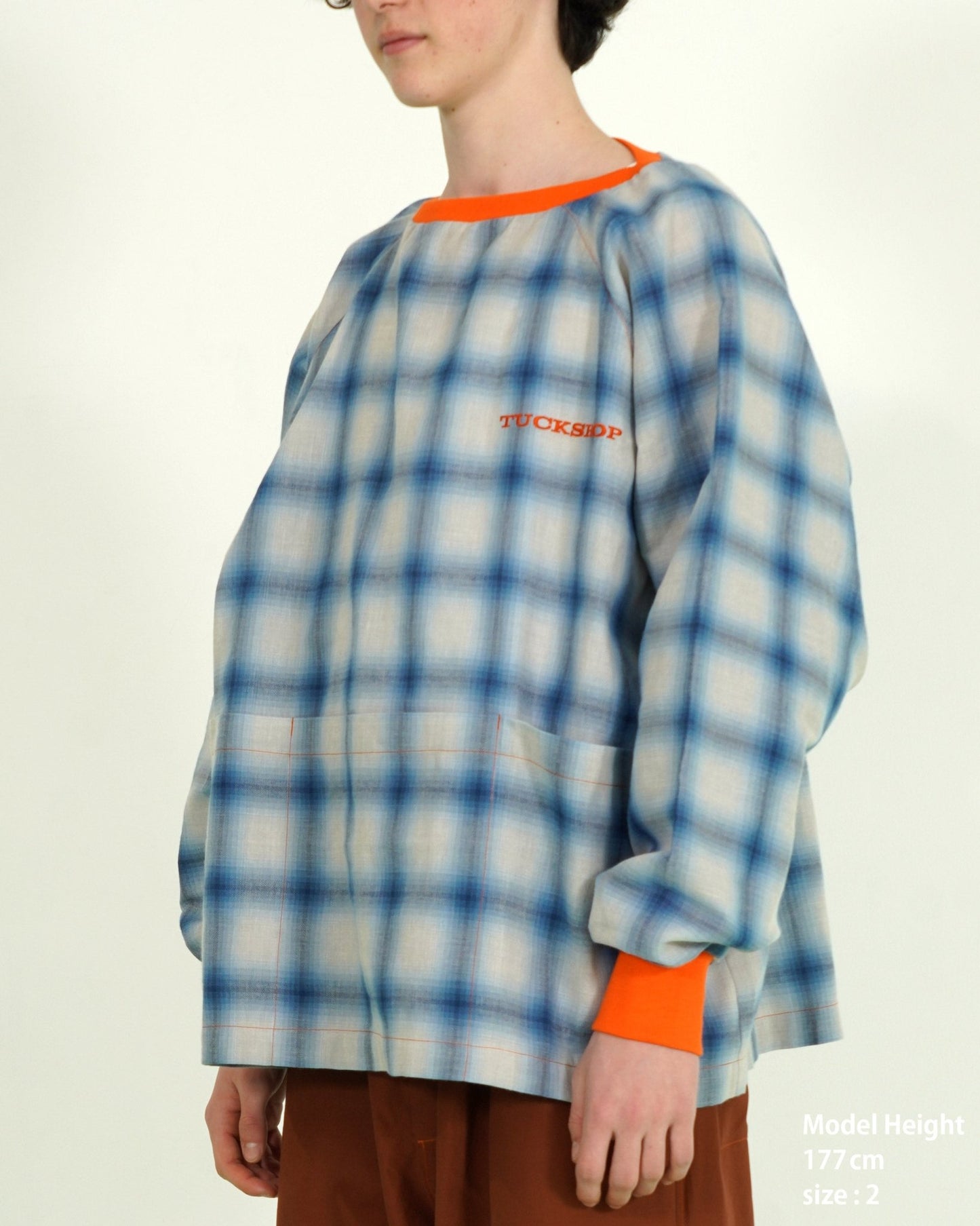 CHECK PULLOVER - TUCKSHOP