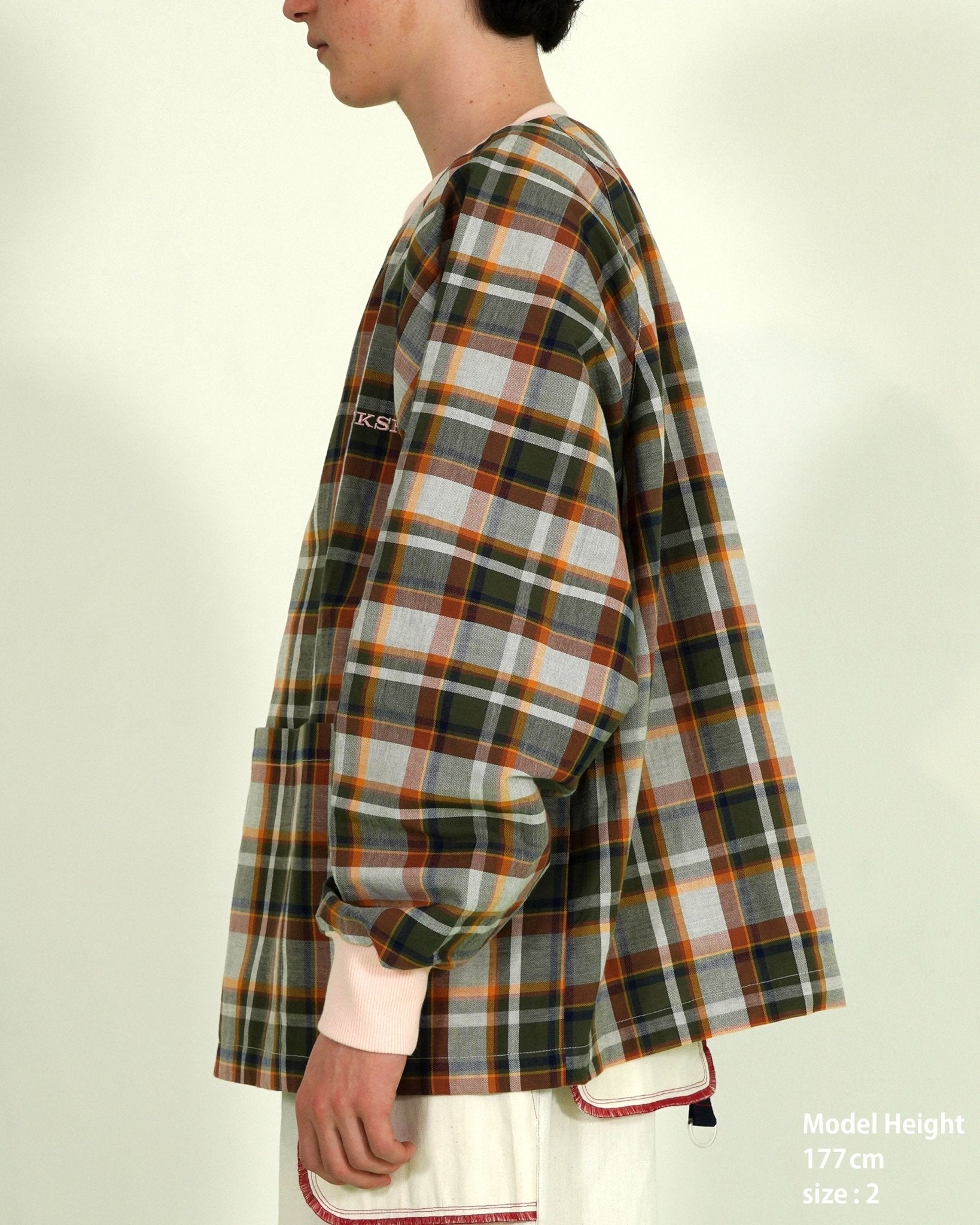 CHECK PULLOVER - TUCKSHOP
