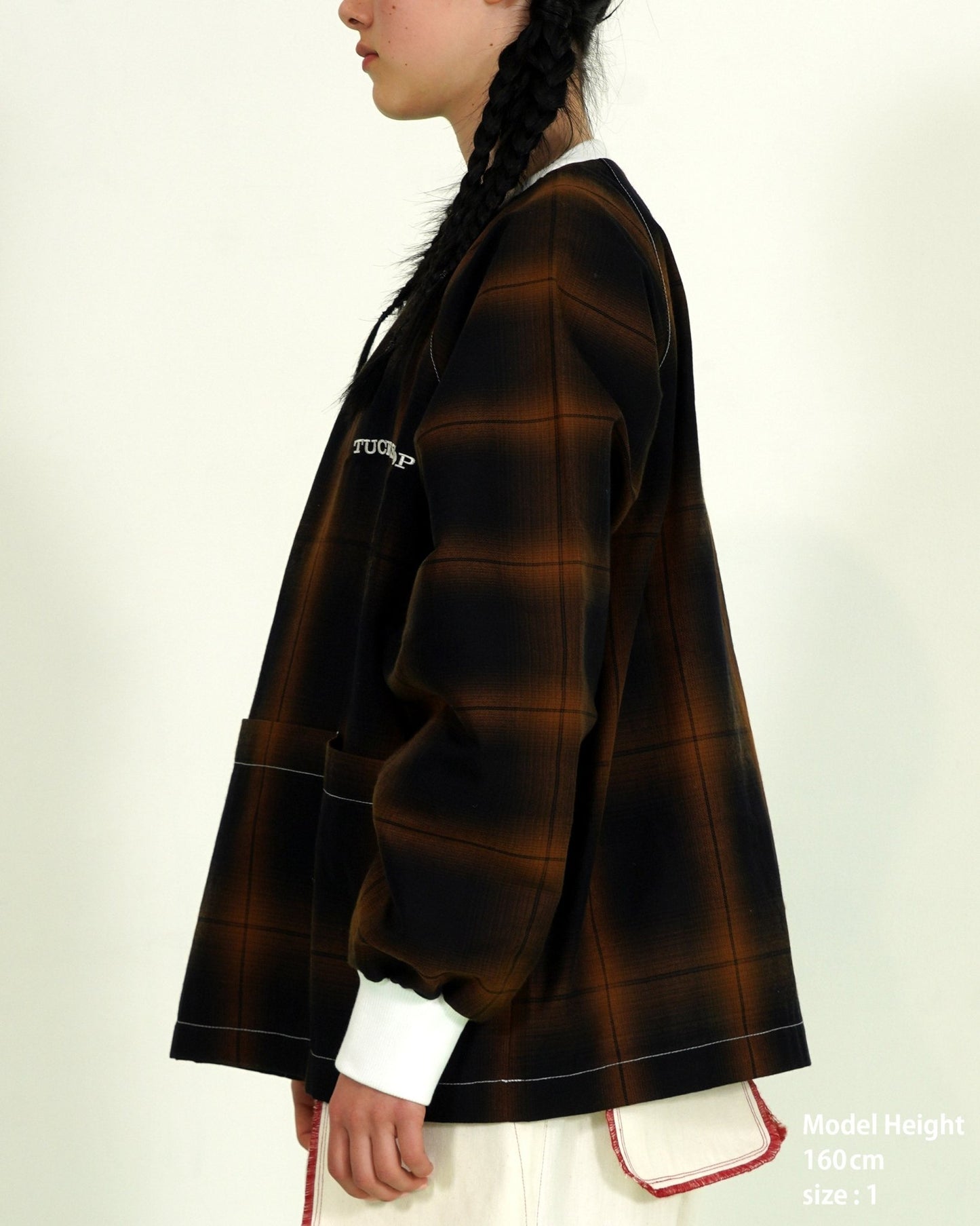 CHECK PULLOVER - TUCKSHOP