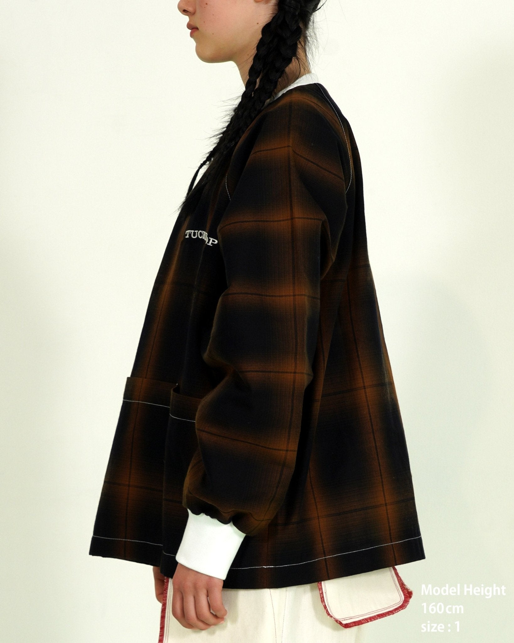 CHECK PULLOVER - TUCKSHOP