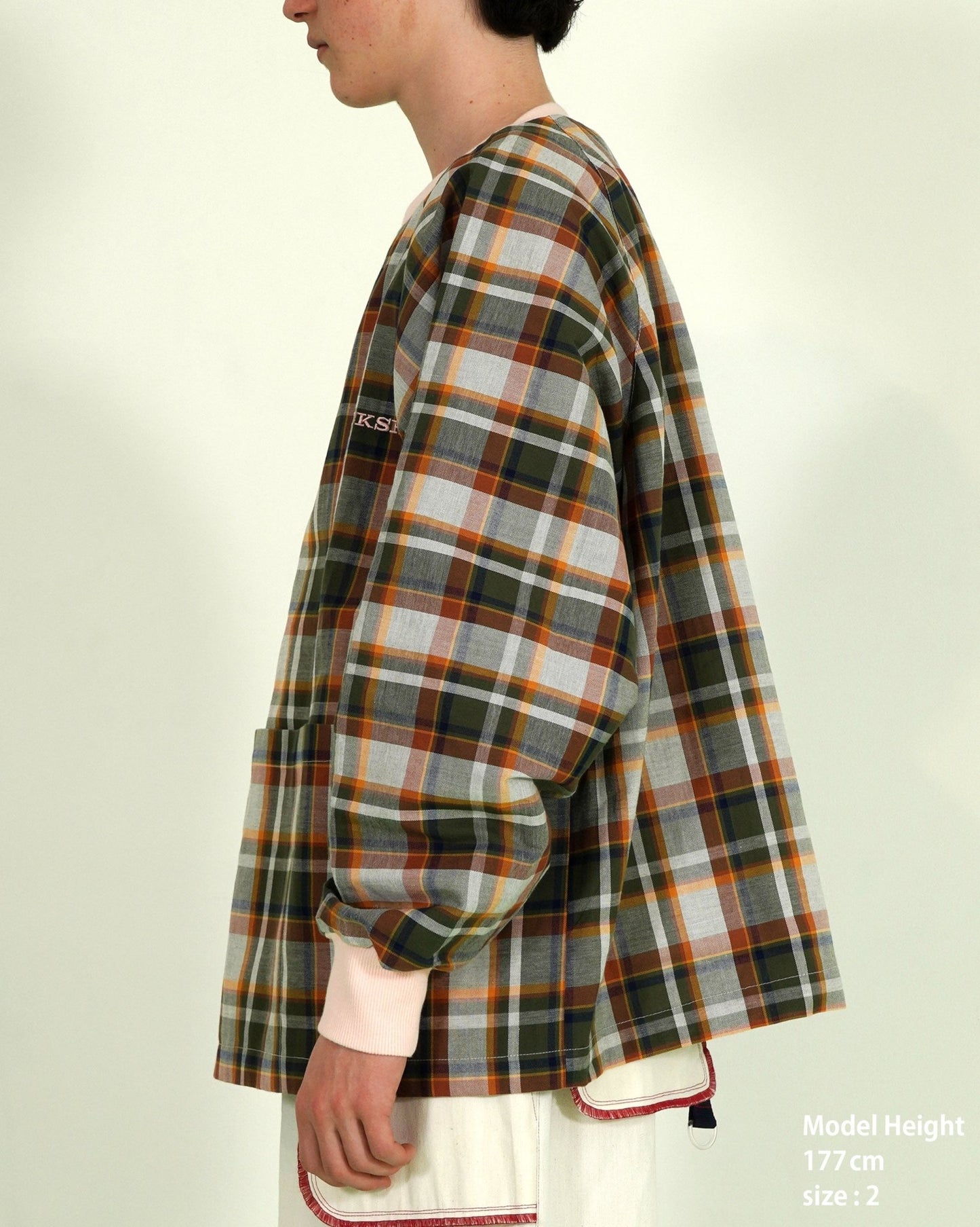 CHECK PULLOVER - TUCKSHOP