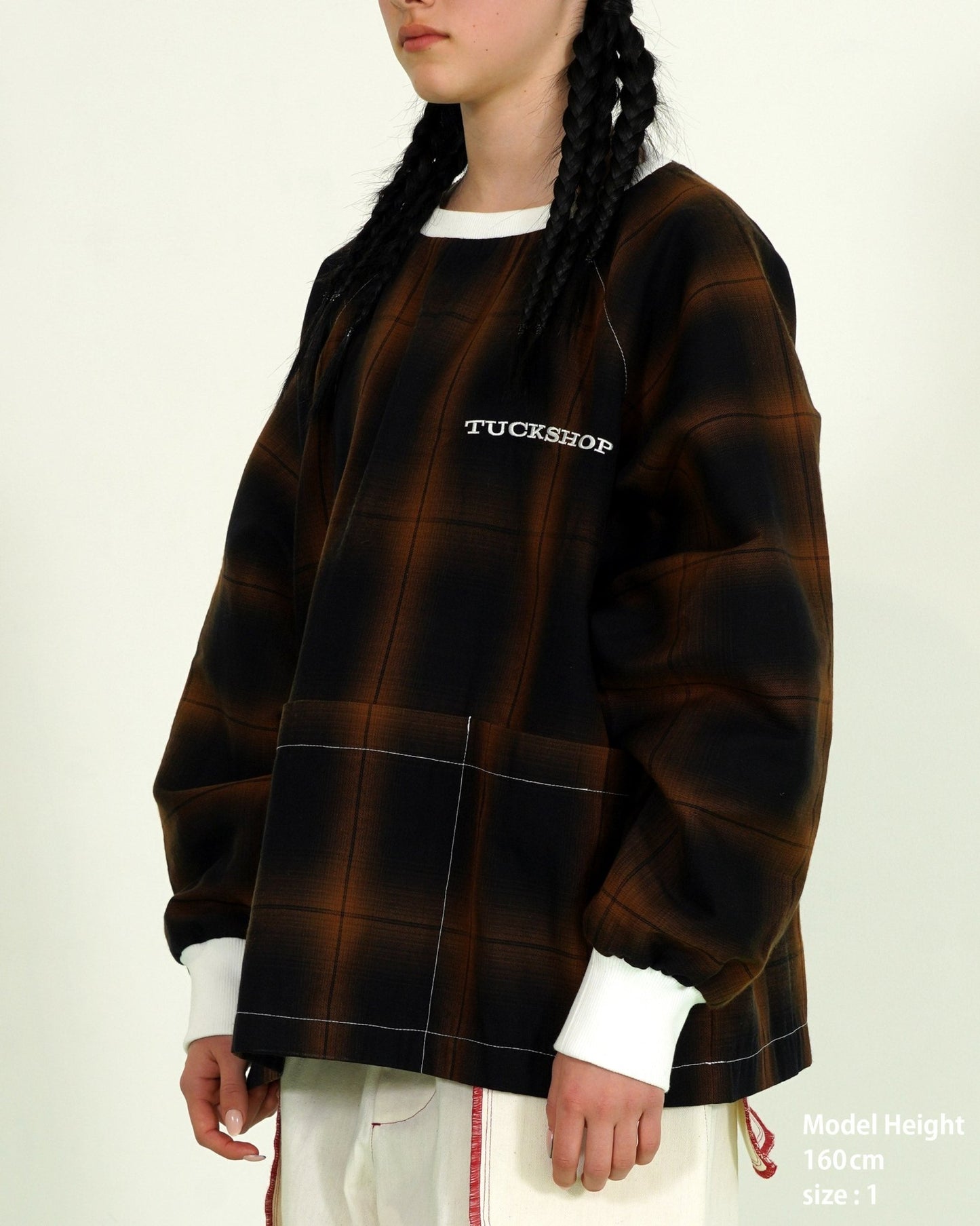 CHECK PULLOVER - TUCKSHOP