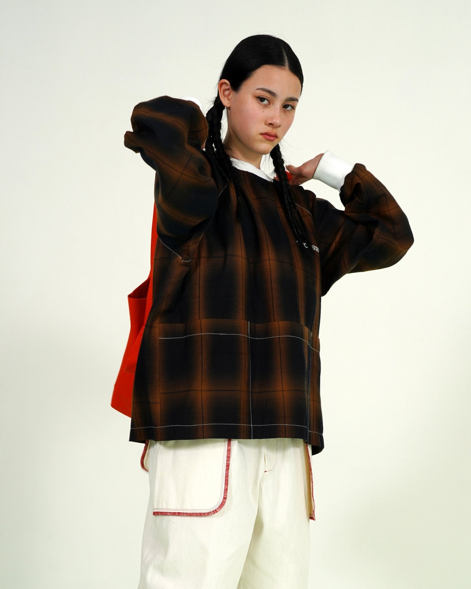 CHECK PULLOVER - TUCKSHOP