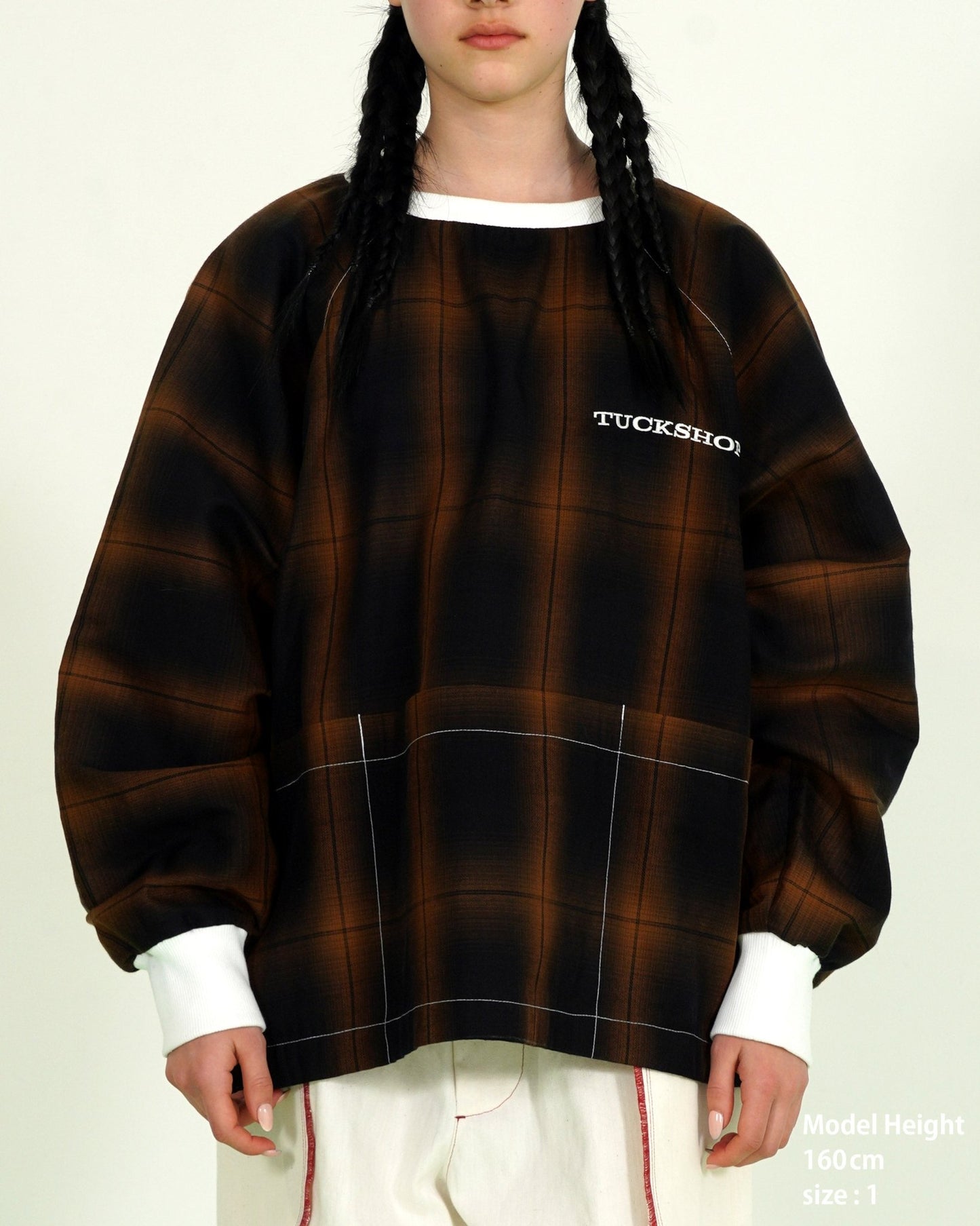 CHECK PULLOVER - TUCKSHOP