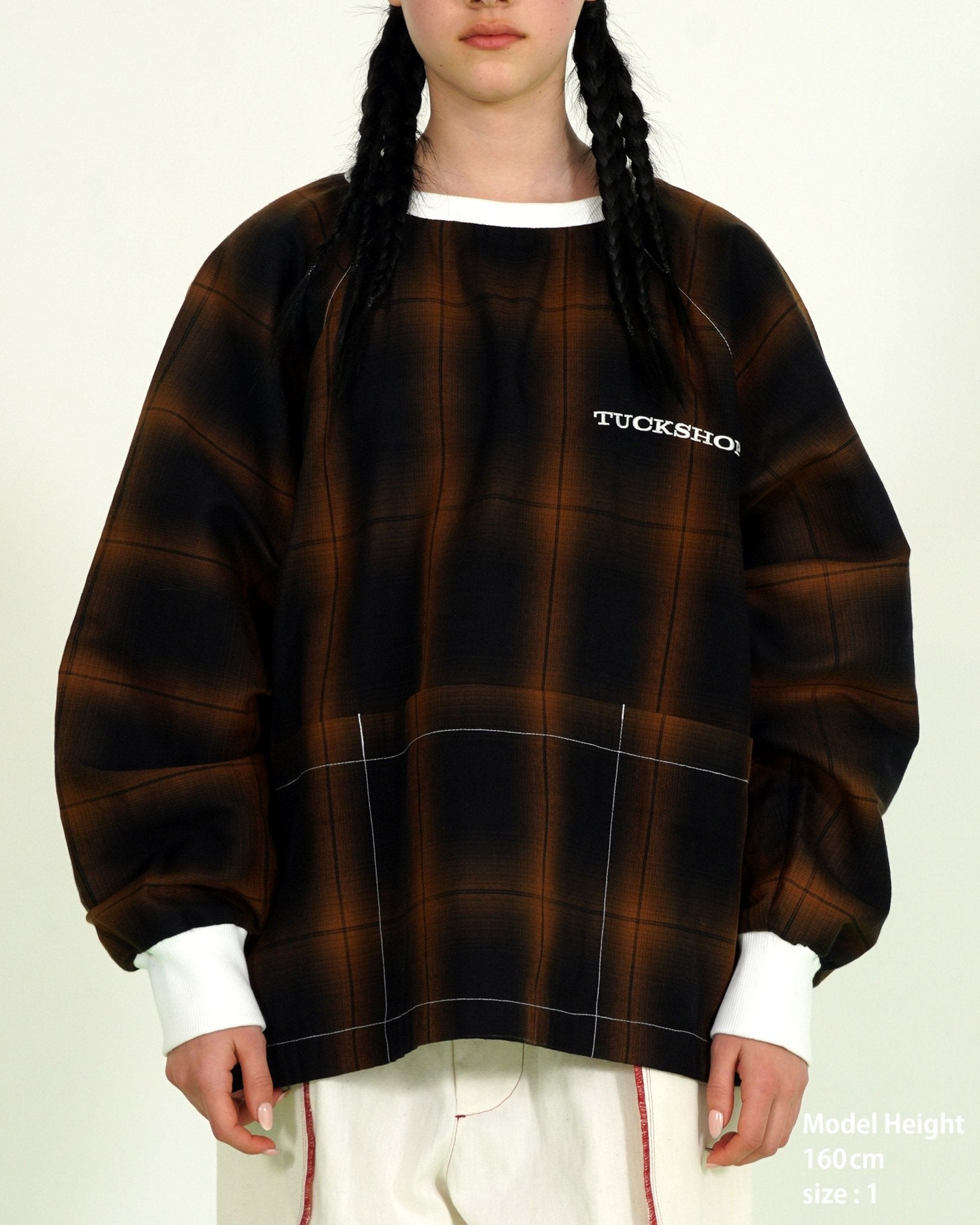 CHECK PULLOVER - TUCKSHOP