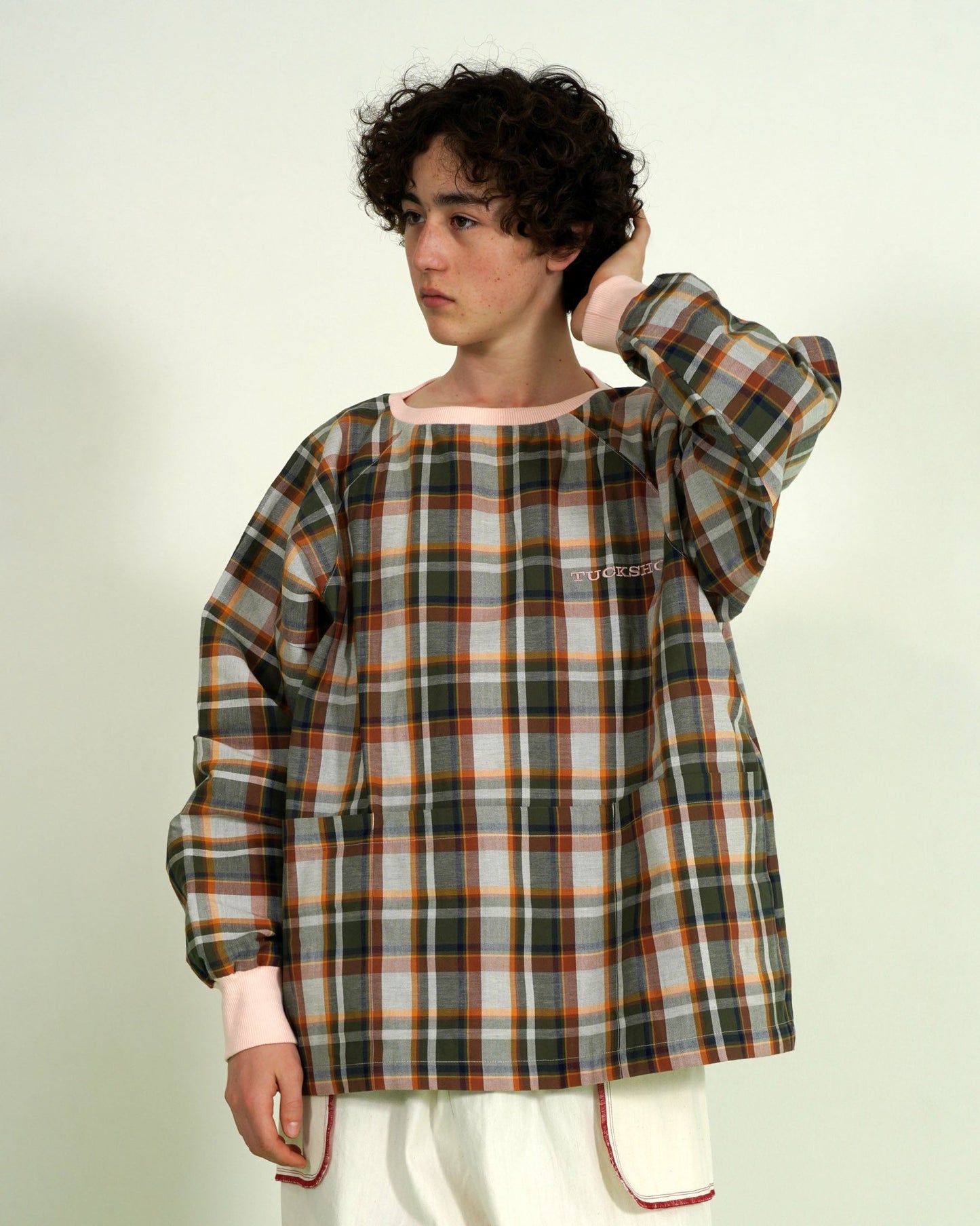 CHECK PULLOVER - TUCKSHOP