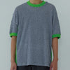 CHECK SHORT SLEEVE T - SHIRT - TUCKSHOP