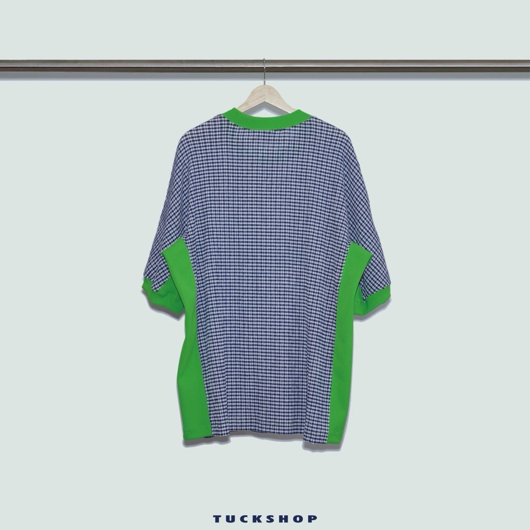CHECK SHORT SLEEVE T - SHIRT - TUCKSHOP