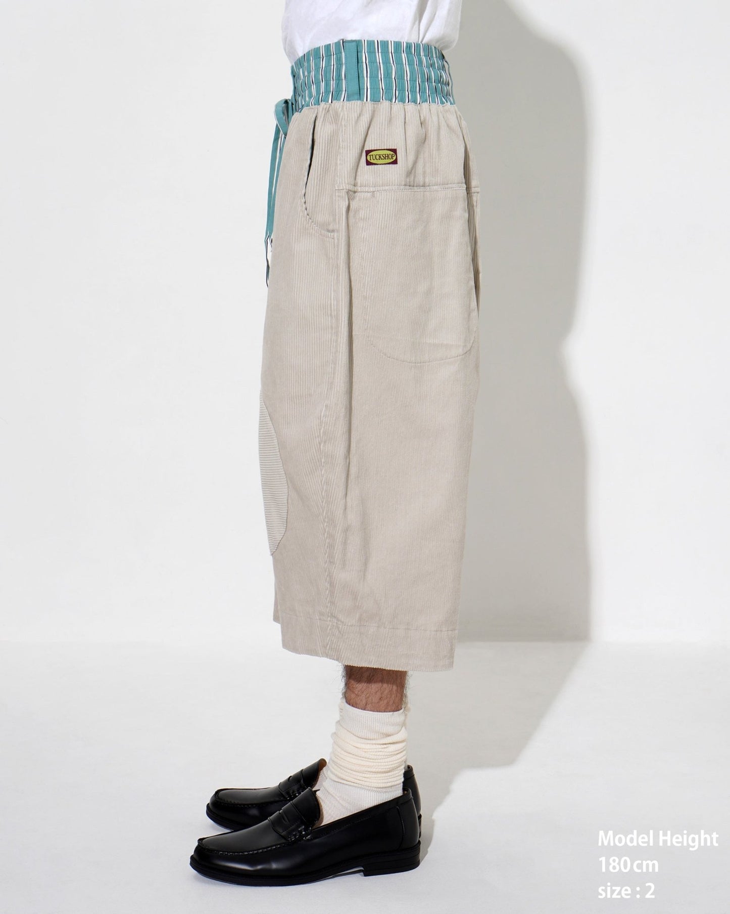 CORDUROY BERMUDA SHORTS - TUCKSHOP