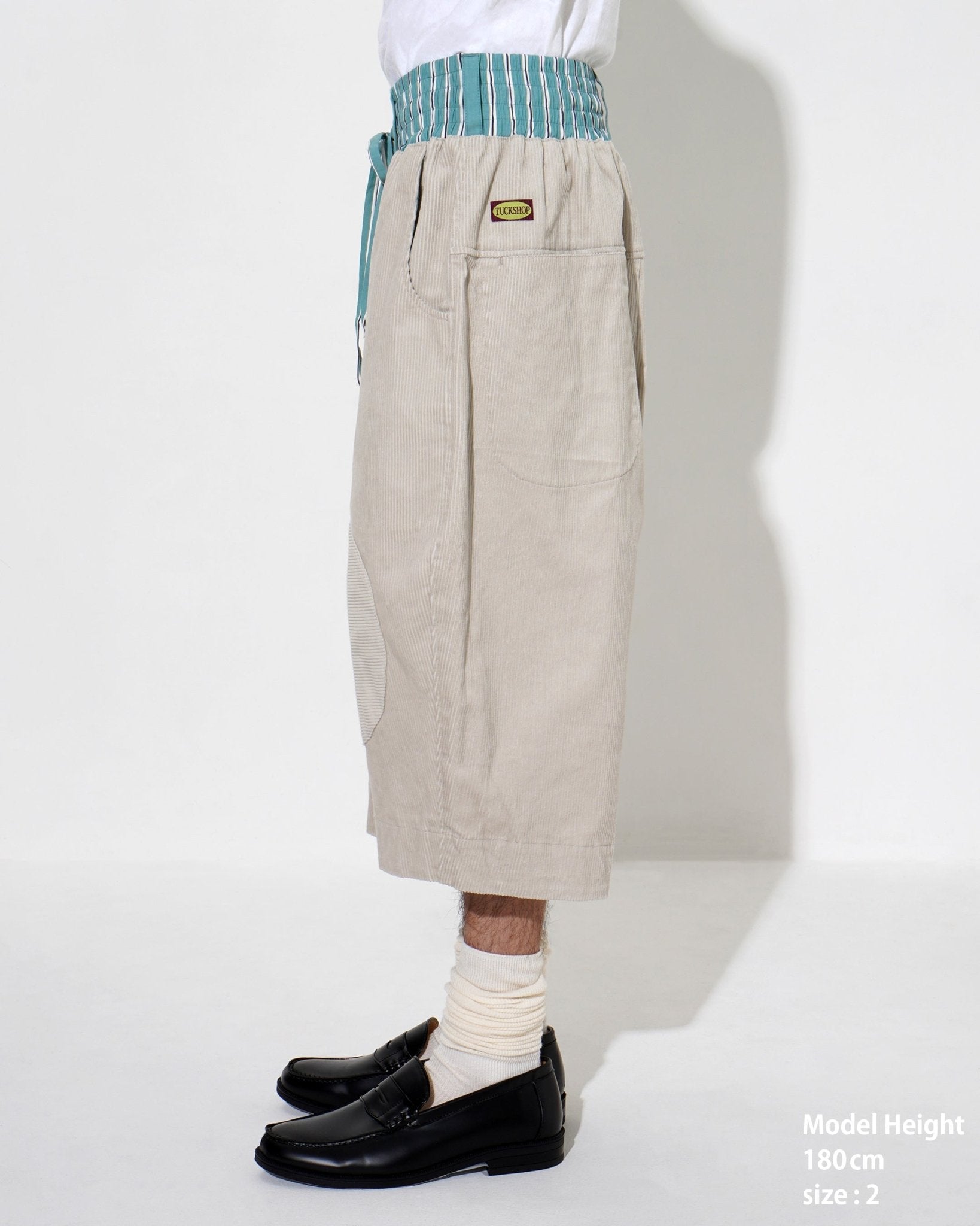 CORDUROY BERMUDA SHORTS - TUCKSHOP