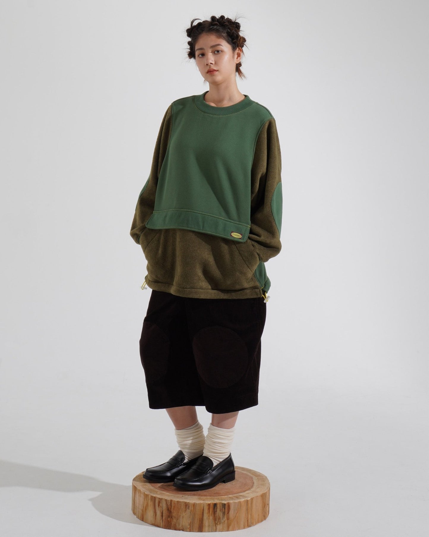 CORDUROY BERMUDA SHORTS - TUCKSHOP