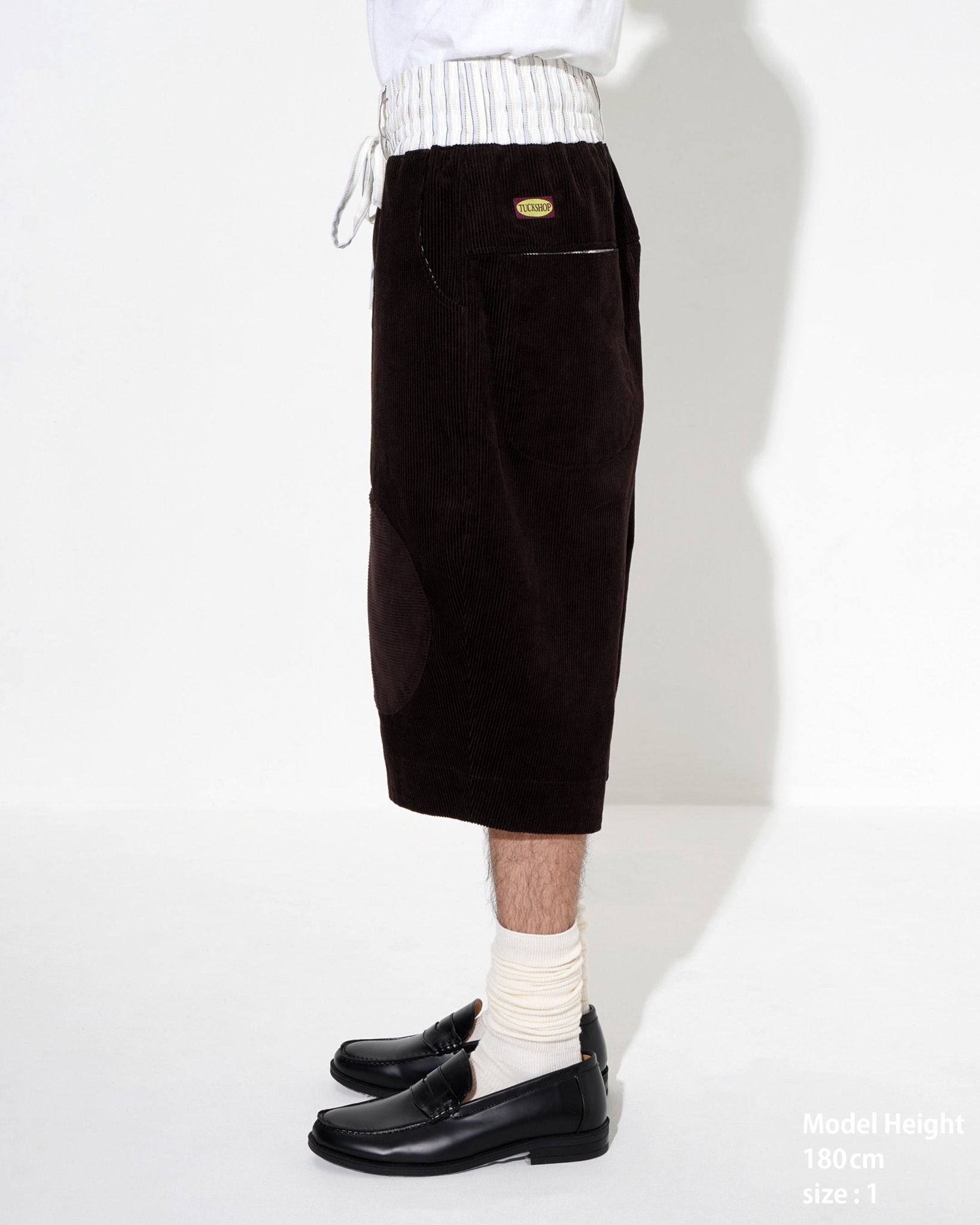 CORDUROY BERMUDA SHORTS - TUCKSHOP