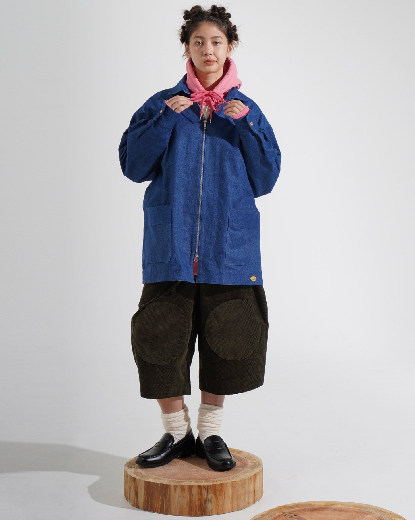 CORDUROY BERMUDA SHORTS - TUCKSHOP