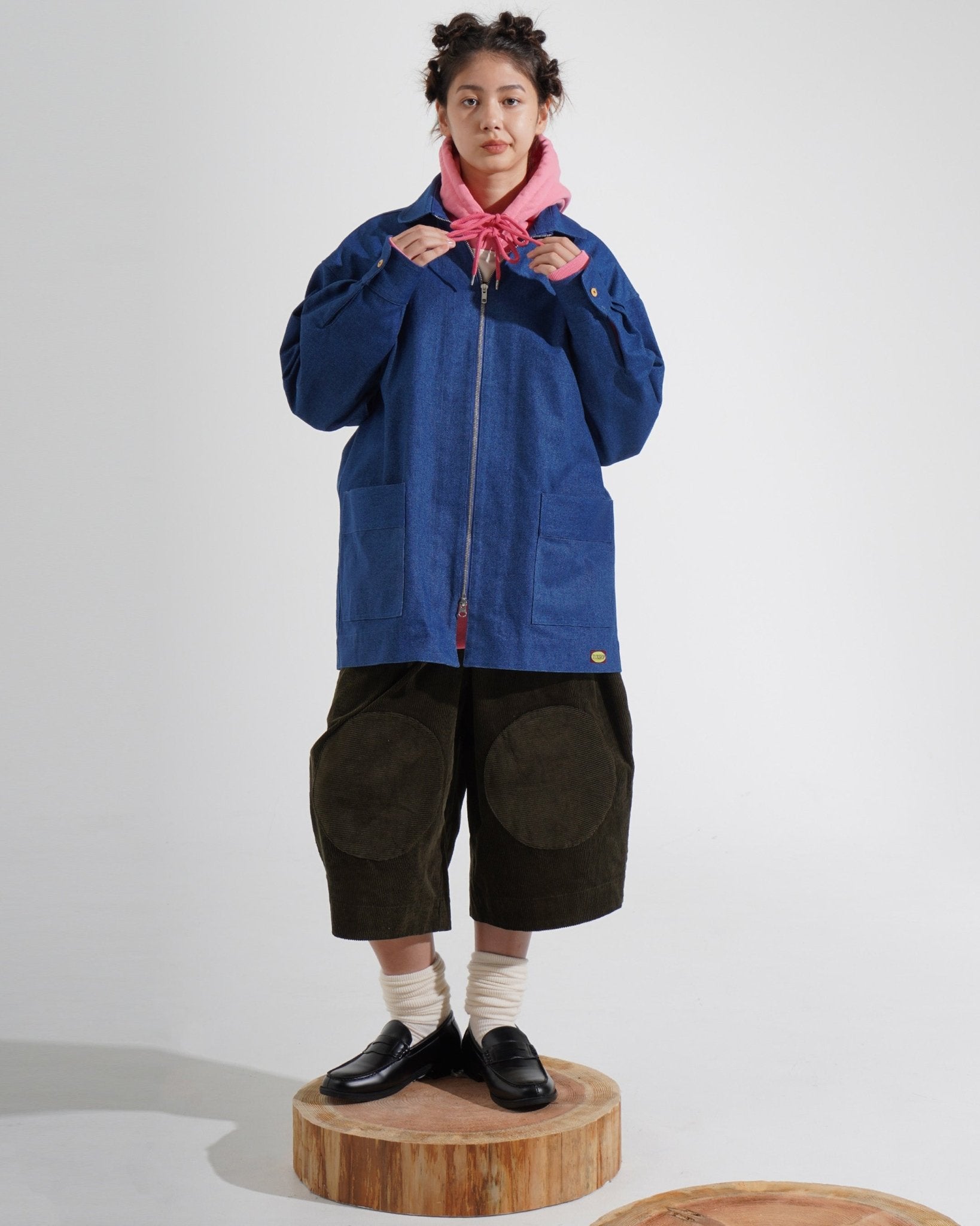 CORDUROY BERMUDA SHORTS - TUCKSHOP