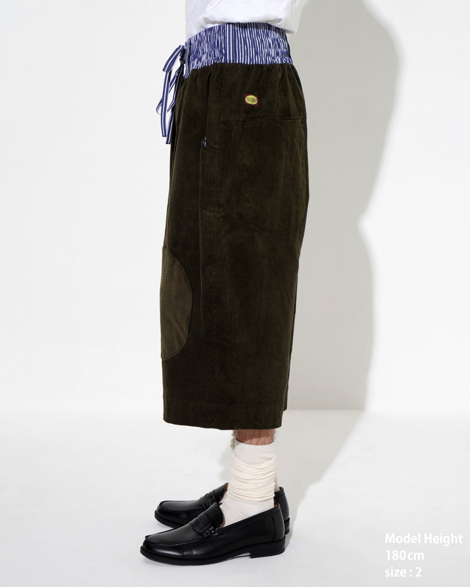 CORDUROY BERMUDA SHORTS - TUCKSHOP