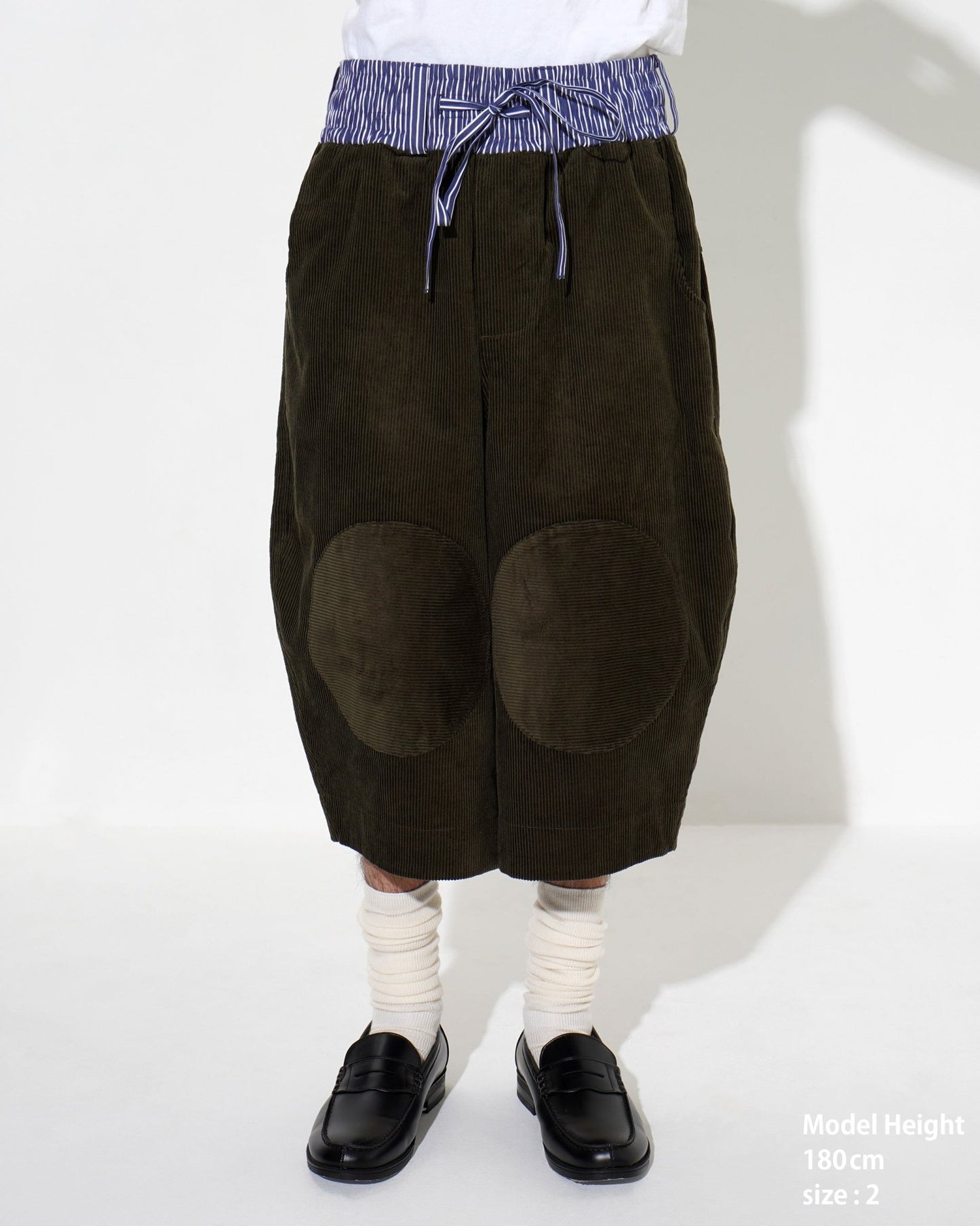 CORDUROY BERMUDA SHORTS - TUCKSHOP
