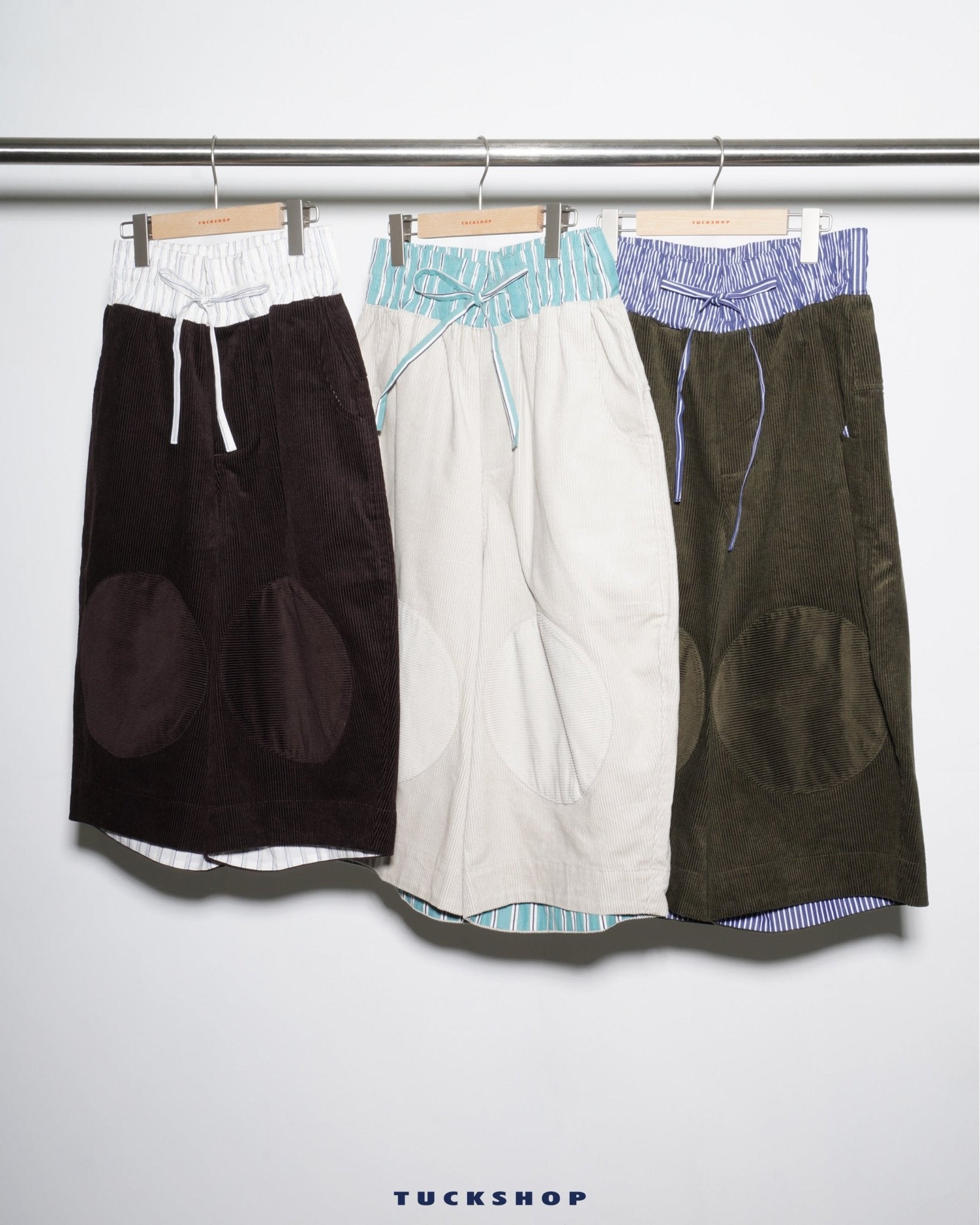 CORDUROY BERMUDA SHORTS - TUCKSHOP