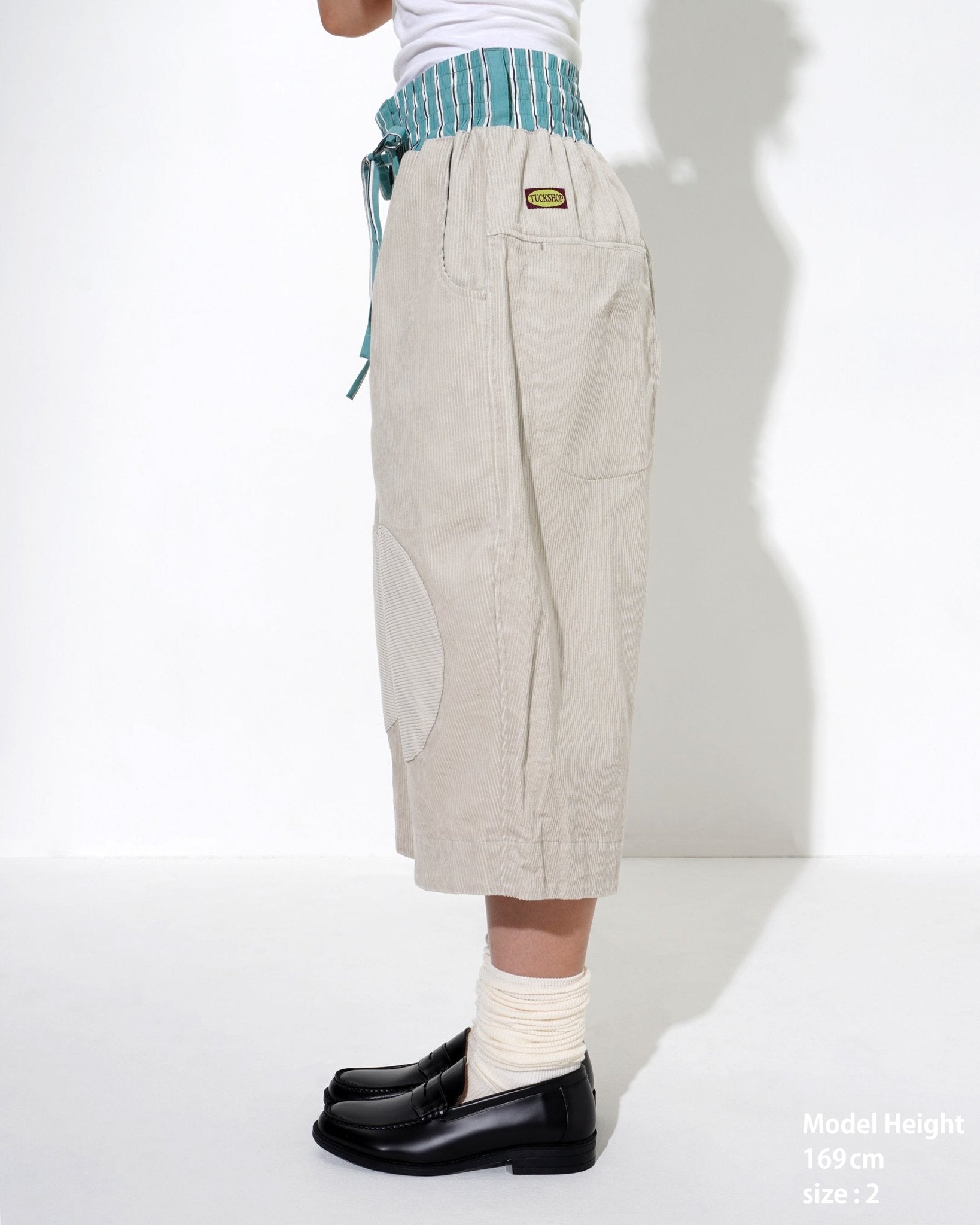 CORDUROY BERMUDA SHORTS - TUCKSHOP
