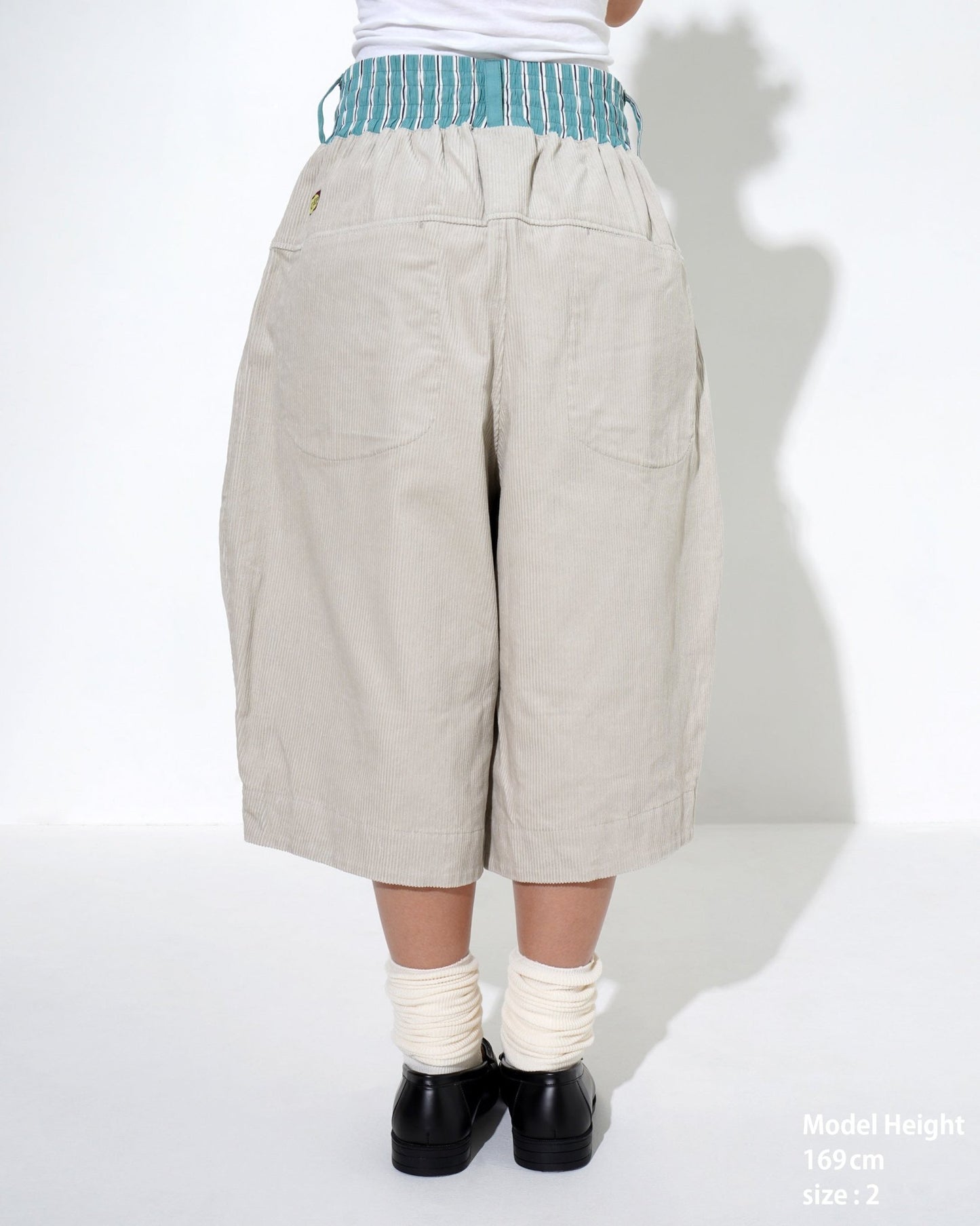 CORDUROY BERMUDA SHORTS - TUCKSHOP