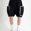 DENIM PIPING SHORTS - TUCKSHOP