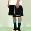 DENIM PIPING SHORTS - TUCKSHOP