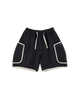 DENIM PIPING SHORTS - TUCKSHOP