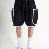 DENIM PIPING SHORTS - TUCKSHOP