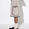 FLEECE PIPING SHORTS - TUCKSHOP