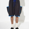 FLEECE PIPING SHORTS - TUCKSHOP