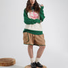 FLEECE PIPING SHORTS - TUCKSHOP