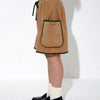 FLEECE PIPING SHORTS - TUCKSHOP