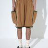 FLEECE PIPING SHORTS - TUCKSHOP