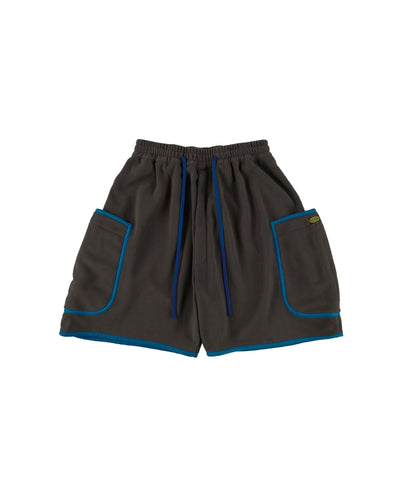 FLEECE PIPING SHORTS - TUCKSHOP