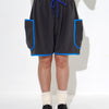 FLEECE PIPING SHORTS - TUCKSHOP
