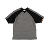 GRIDIRON T - SHIRT / black & black check - TUCKSHOP