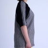 GRIDIRON T - SHIRT / ivory & burgundy check - TUCKSHOP