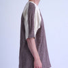 GRIDIRON T - SHIRT / ivory & burgundy check - TUCKSHOP