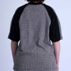 GRIDIRON T - SHIRT / ivory & burgundy check - TUCKSHOP