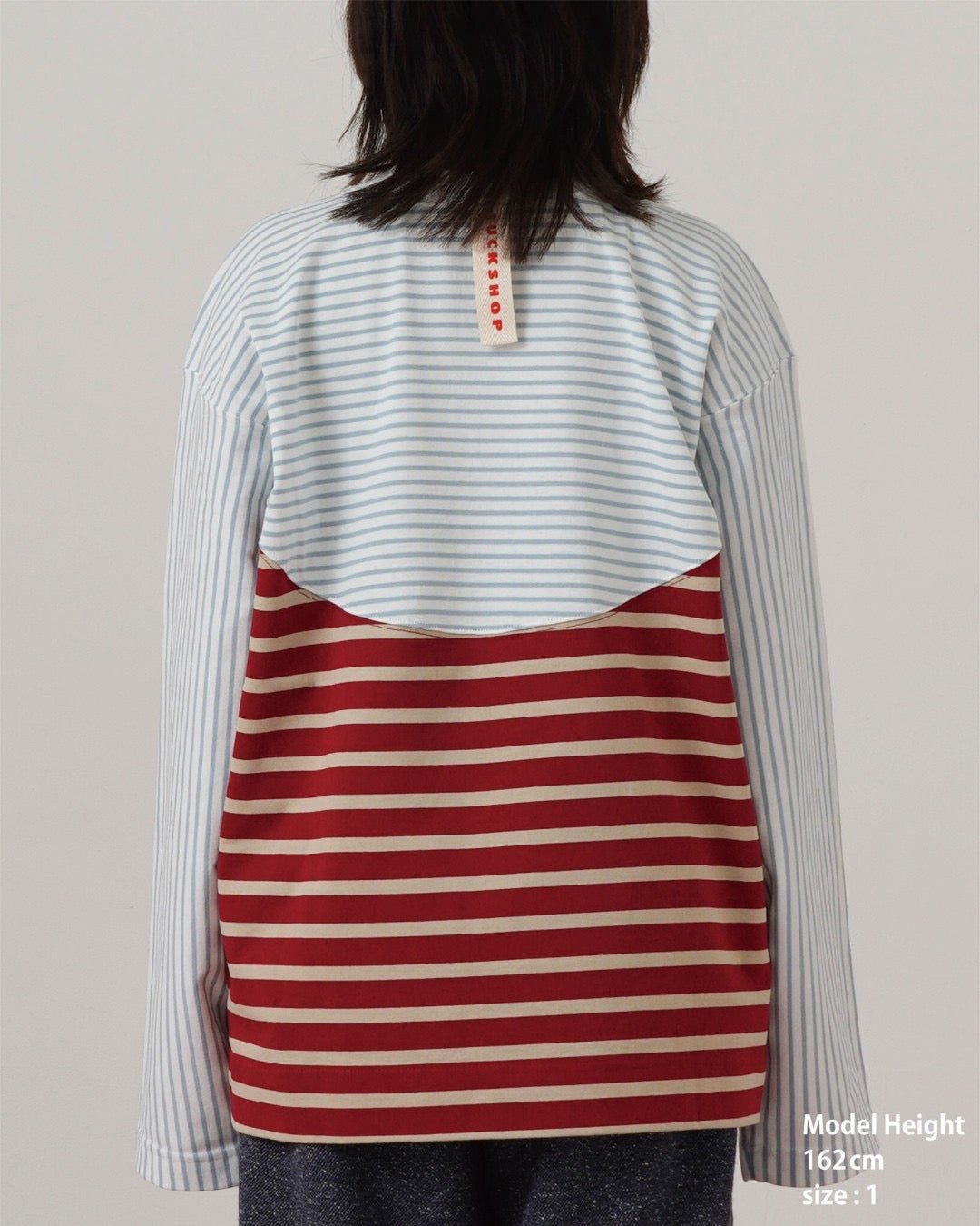 柊さま　　Multicolor Striped Rib L/S Top MULTICOLOR STRIPED LONG SLEEVE T-SHIRT｜TUCKSHOP 公式